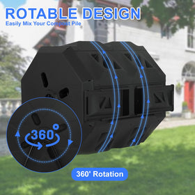 FDW ventilation system with air vents supports proper aeration and decomposition