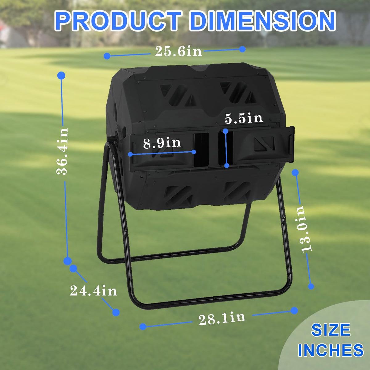 FDW yard-friendly design suitable for garden and patio use