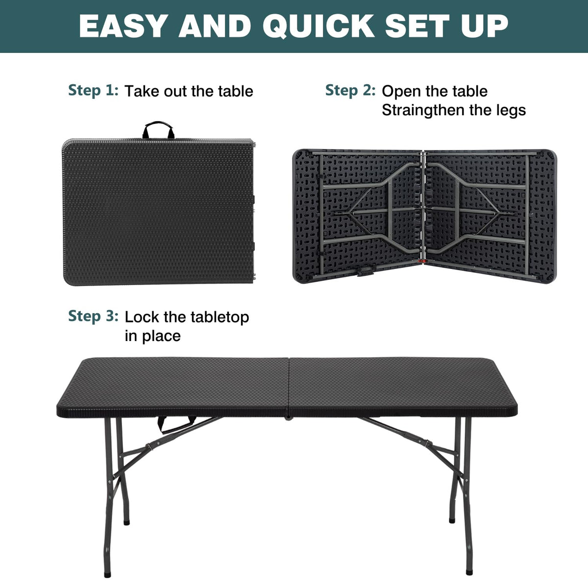 FDW stain-resistant top offers easy cleaning after meals