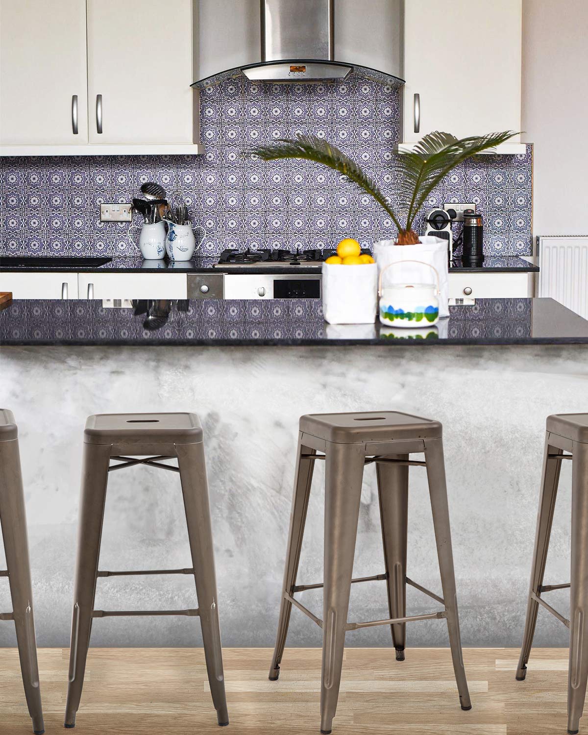 FDW 30-inch bar stool with rust and scratch resistant finish for everyday use