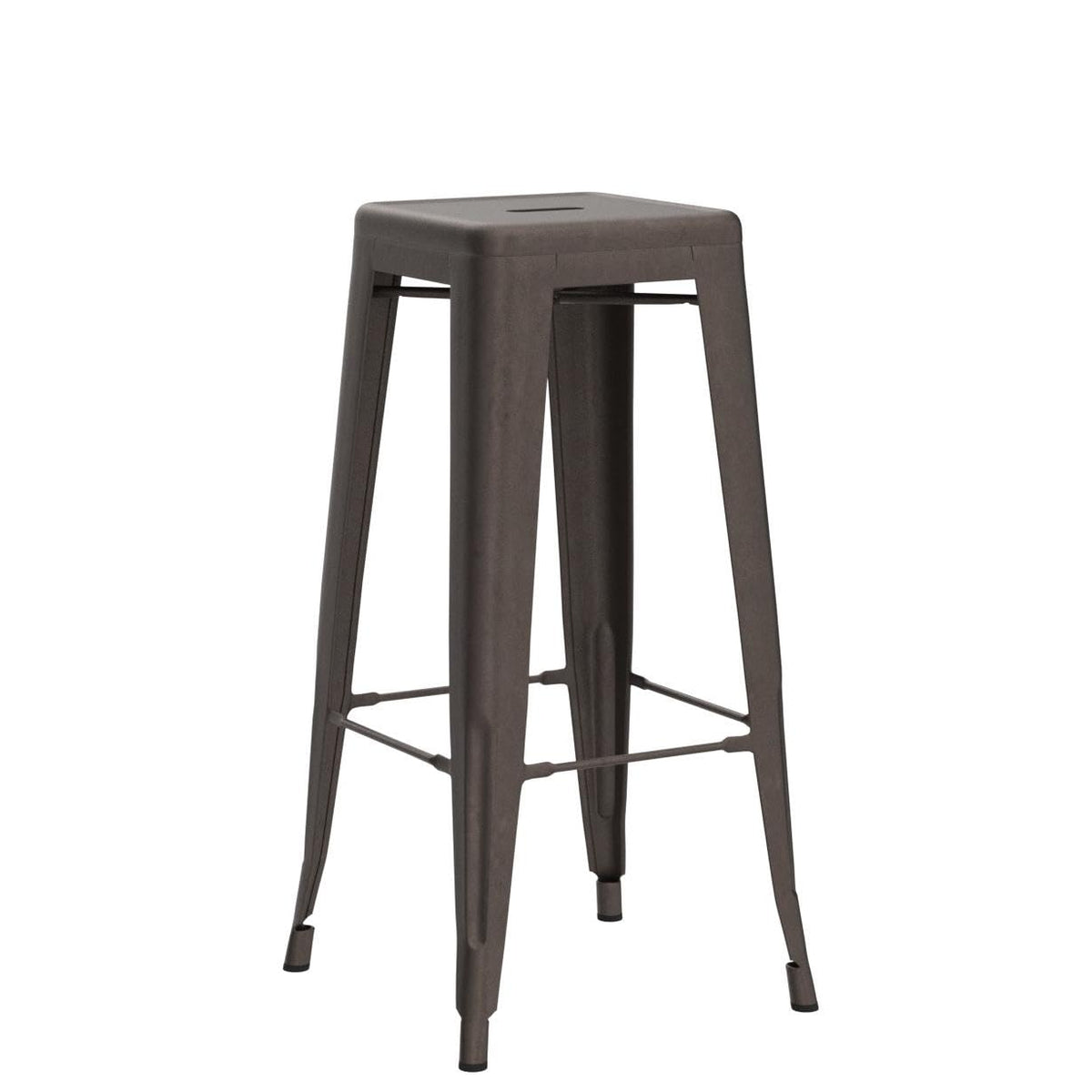 FDW bar stool with X-brace under seat for extra stability