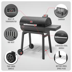 Feasto grey finish highlights durability and outdoor readiness.