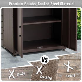 Feasto potting bench with raised edge to keep dirt contained