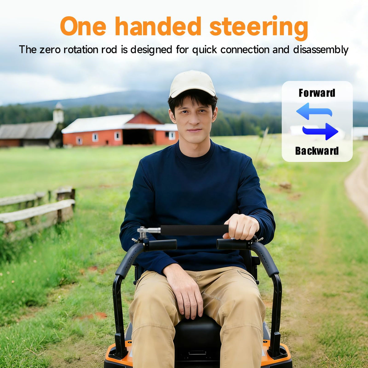 FEBLESHI compatibility with all zero turn mowers for broad applicability