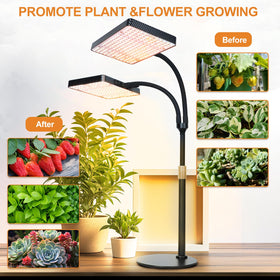 FECiDA 2026 2Head tabletop grow light energy-efficient design saves electricity