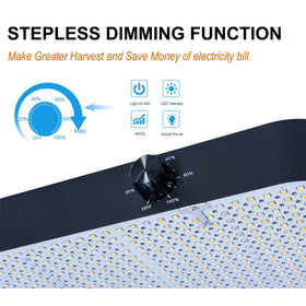 FECiDA 2026 dimming control shown for stepless brightness management.