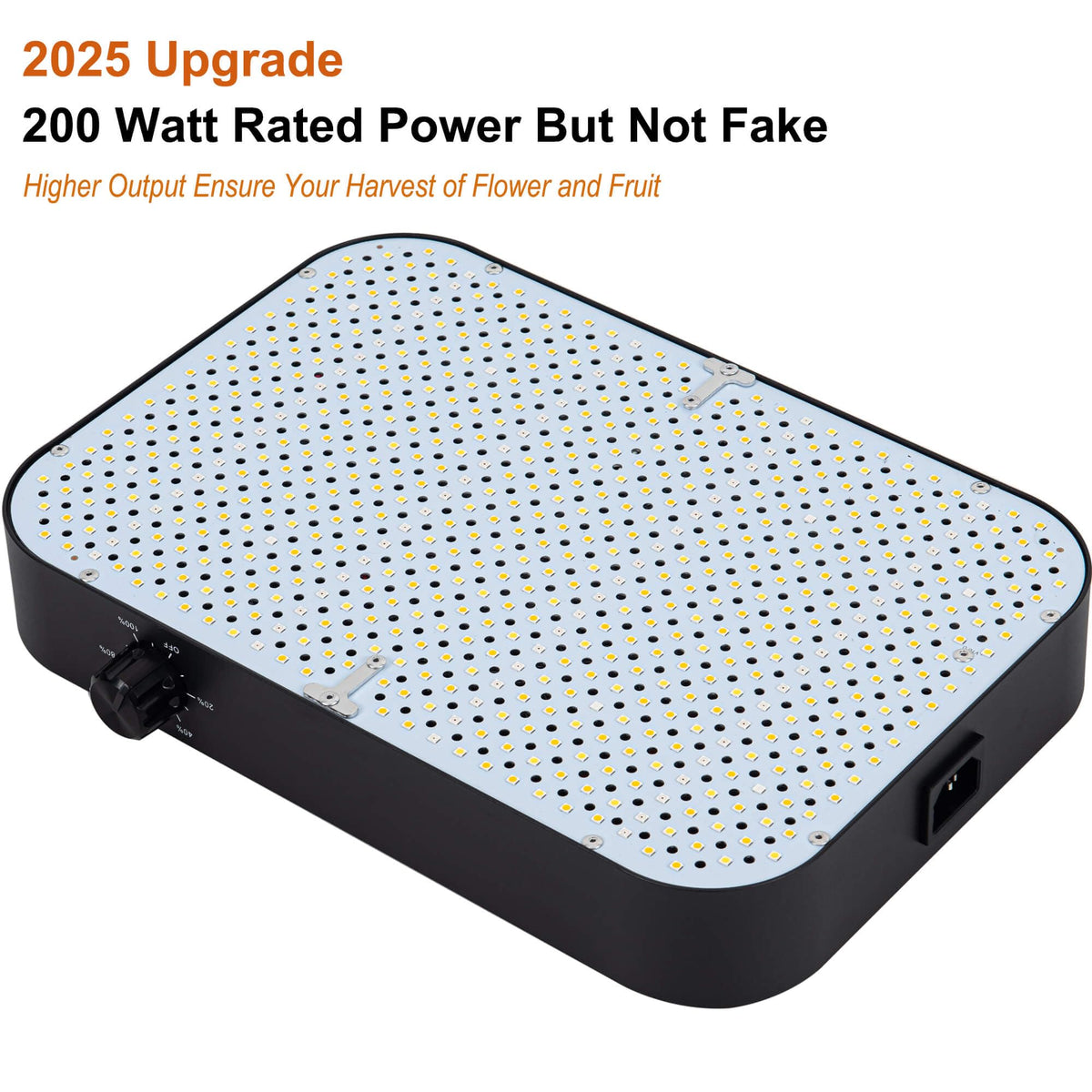 FECiDA 2026 mounted inside a grow tent for even canopy coverage.