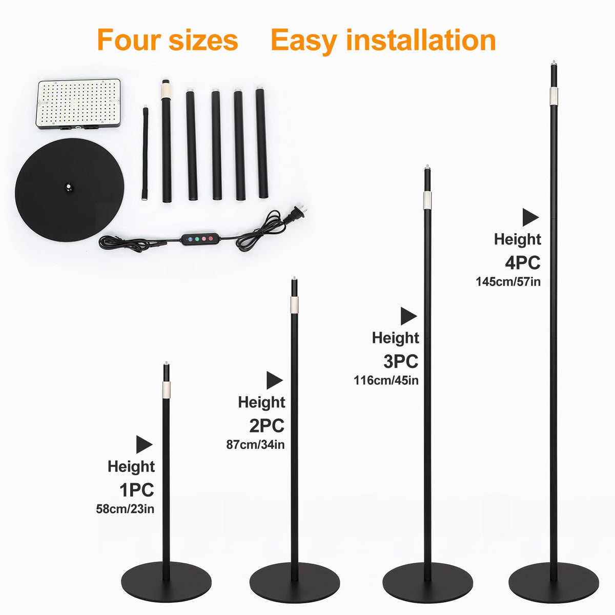 FECiDA daisy-chain connects up to three units for scalable lighting.