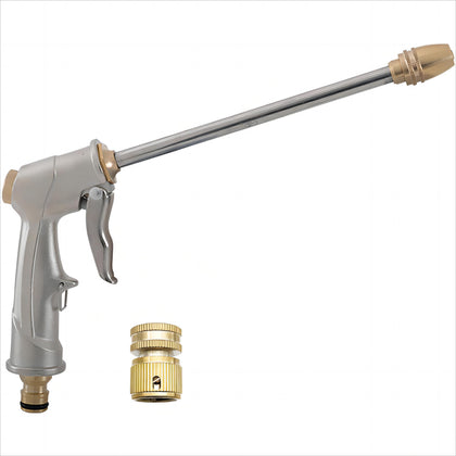Fecovanti long-rod design nozzle for extended reach watering.
