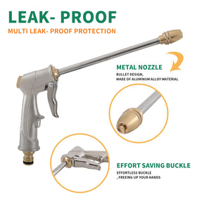 Fecovanti quick-connector 3-4 inch for fast hose setup.