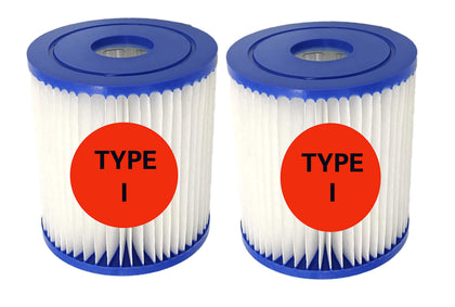 FedAuto pool filter for Bestway Type I keeps water clearer.