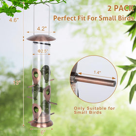 FEED GARDEN feeder with chew-proof lid for durable outdoor use.
