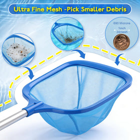 FEED GARDEN skimmer frame with 11x25 inch opening for quick surface cleaning