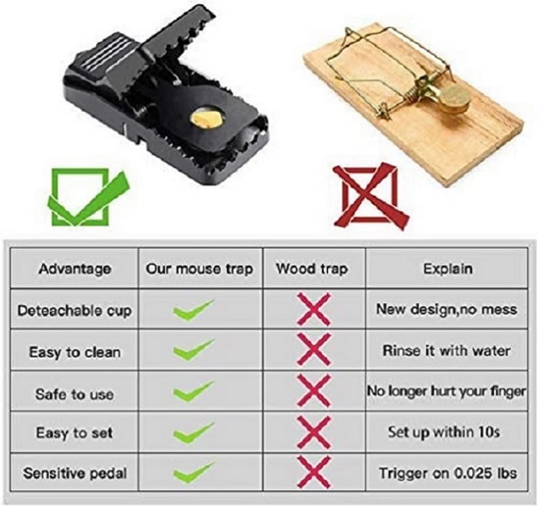 Feeke Trap safety warning card provides setup tips.
