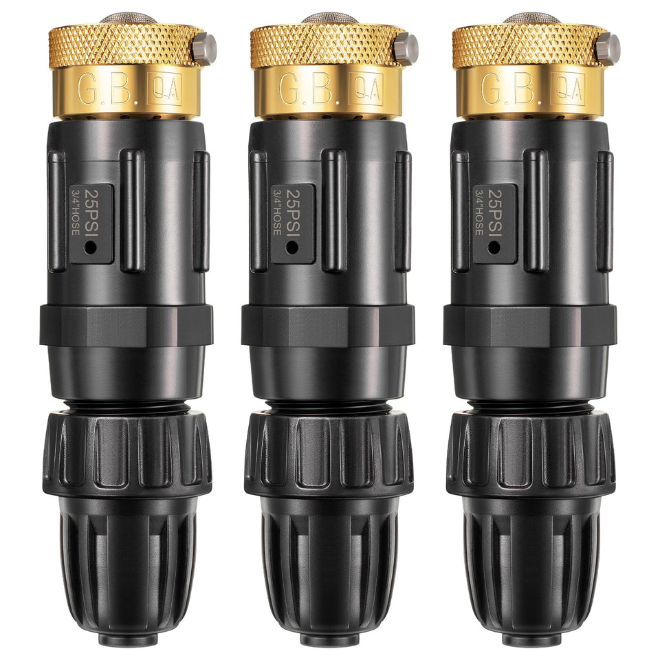 Feekoon drip irrigation faucet adapter kit collection on outdoor faucet for easy watering.