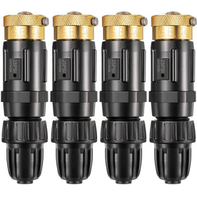 Feekoon drip irrigation faucet adapter kit, ready to connect for simple, mess-free watering.