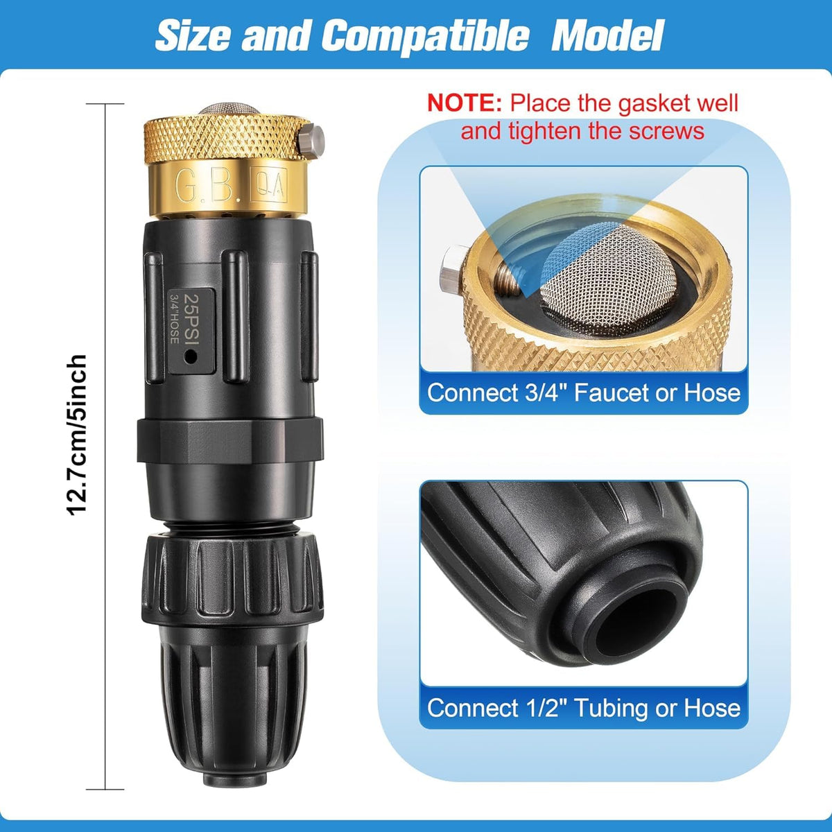 Feekoon drip system component simplifies installation for home gardens.