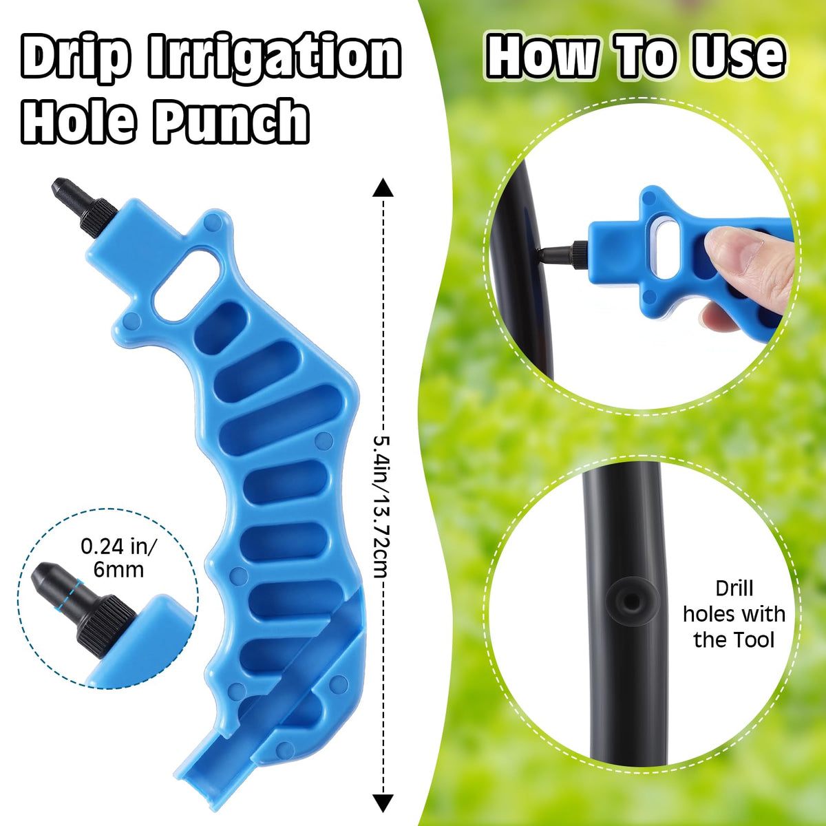 Feekoon drip tape cutter delivering clean, precise cuts.