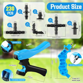 Feekoon drip tubing cutter providing clean, burr-free cuts