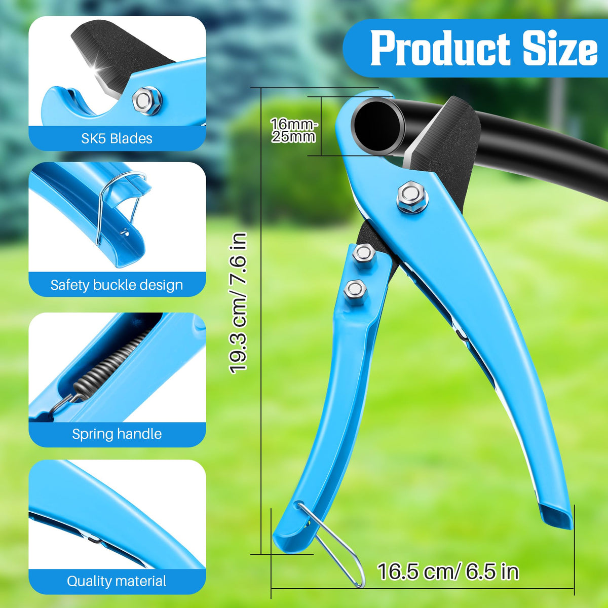 Feekoon drip tubing hole punch for quick emitter installation
