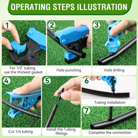 Feekoon durable plastic body with ergonomic grip