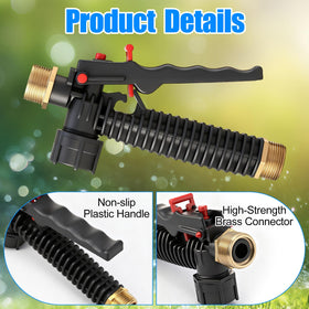 Feekoon durable construction blends plastic and brass for long-lasting performance.