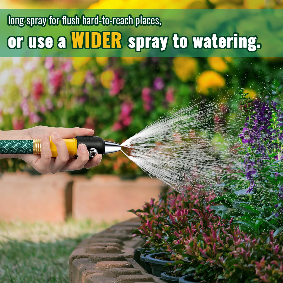Feekoon nozzle ideal for car washing and outdoor cleaning