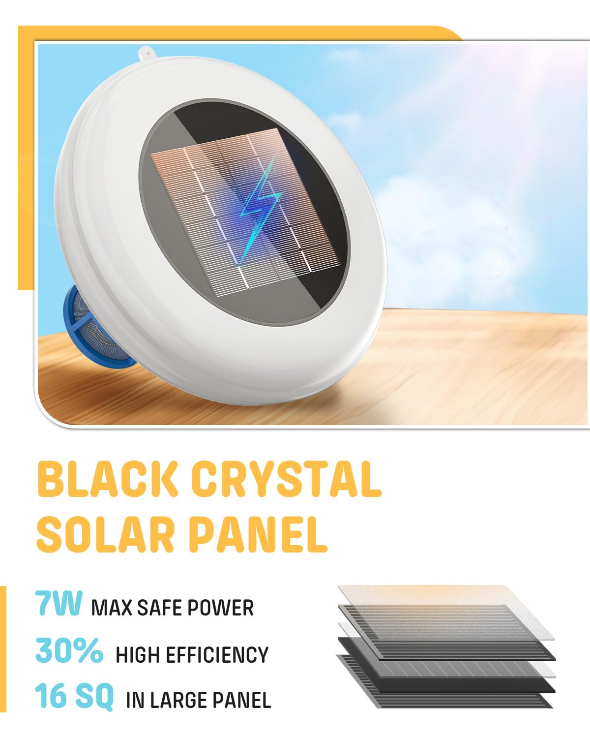 FEHOKINCH solar pool cleaner plastic screw for easy assembly.