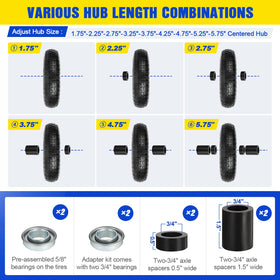 FEILOONG anti-skid tread pattern enhances traction on uneven ground
