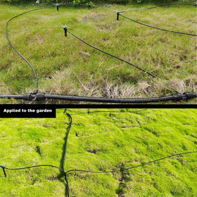 FeimiChen drip tee compatibility with 1-2 inch tubing for versatile layouts.