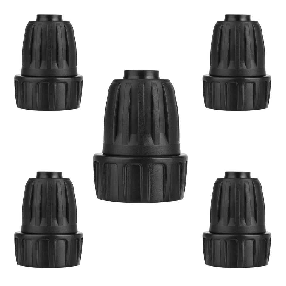 FeimiChen three-quarter to one-half inch drip adapter for secure garden connections.
