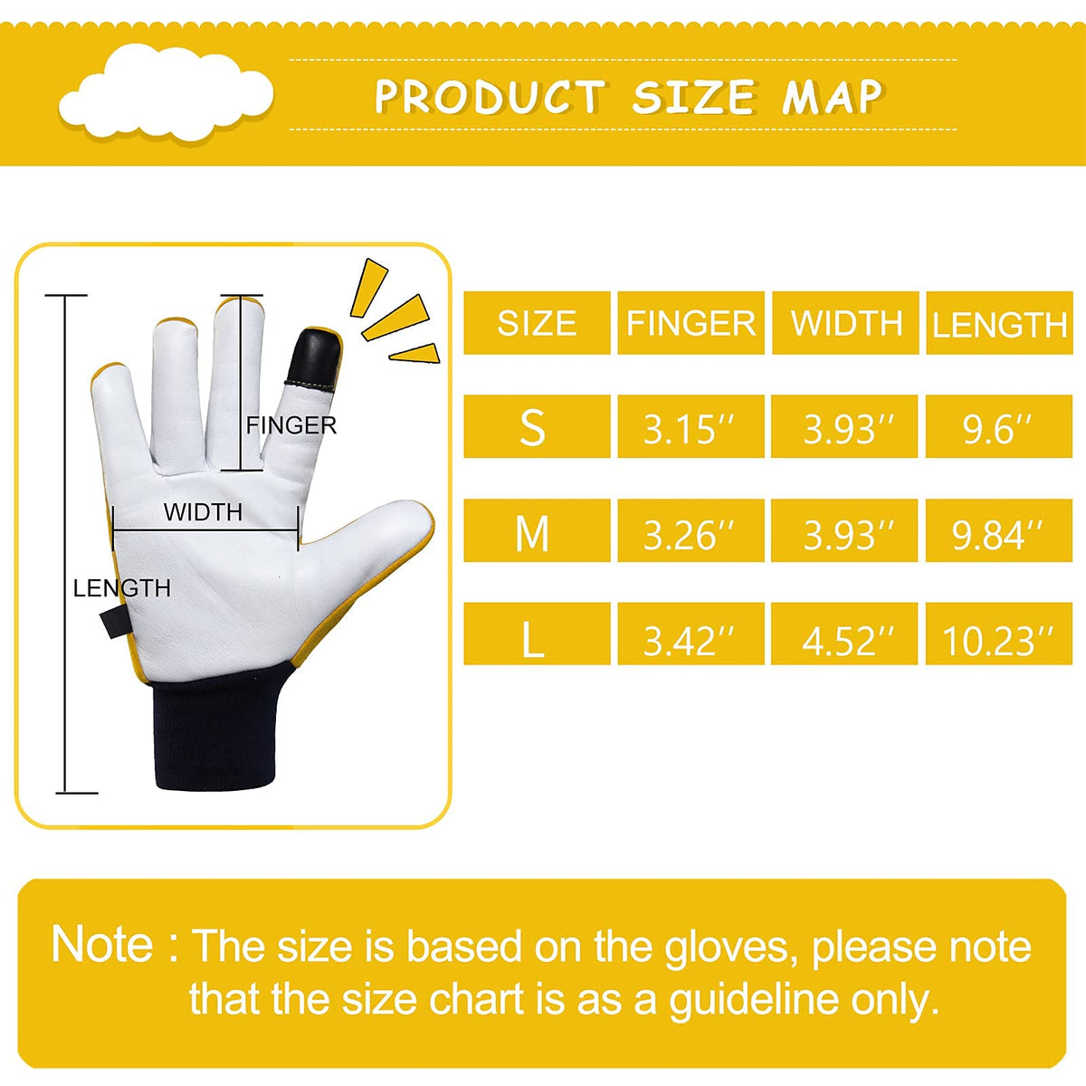 FEISHDEK cactus gloves inner deerskin lining for soft grip