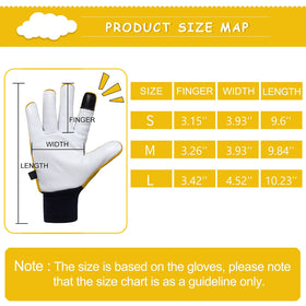 FEISHDEK cactus gloves inner deerskin lining for soft grip