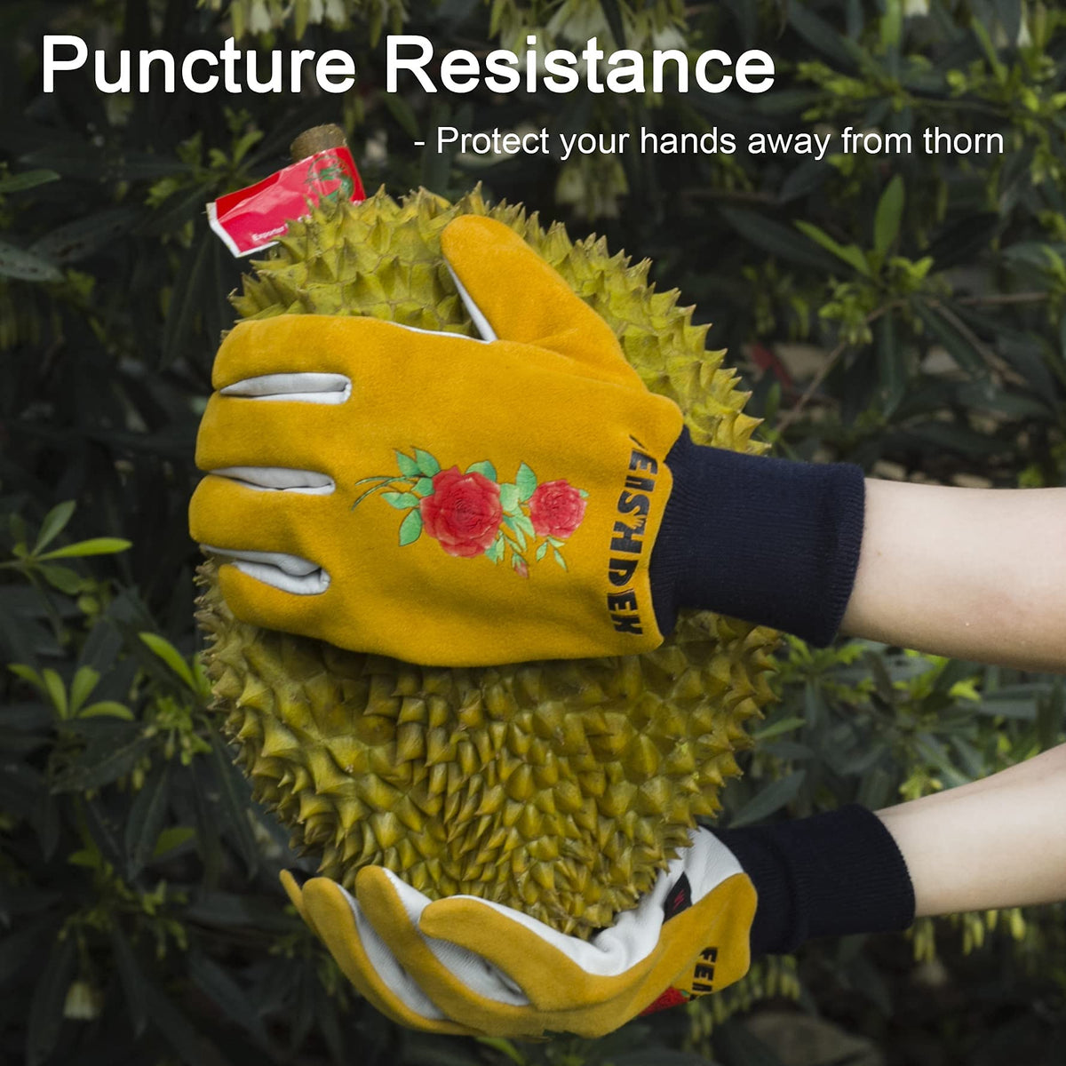 FEISHDEK cactus gloves touchscreen tip enables device use without removal