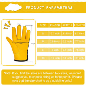 FEISHDEK Kids breathable back panel keeps hands cooler