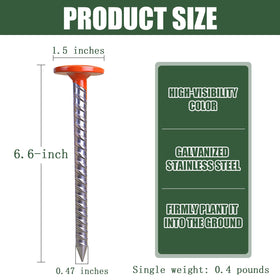 FEISHENLIAN boundary stake side view highlighting low profile design