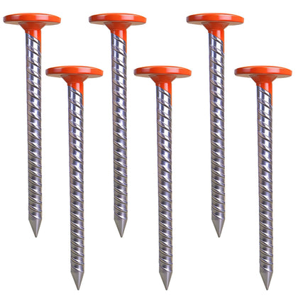 FEISHENLIAN boundary stake top view with bright orange visibility for property lines