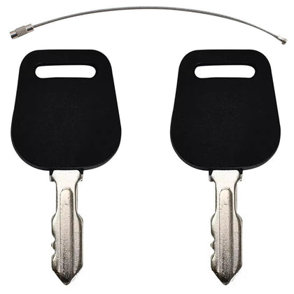 Feishunteng ignition keys front view for quick mower start and reliable access.