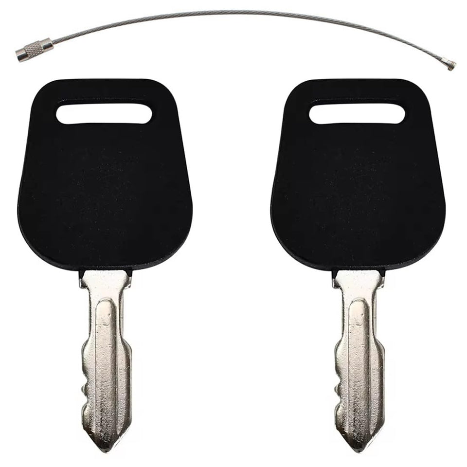 Feishunteng ignition keys front view for quick mower start and reliable access.