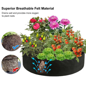 Feitore two-pack raised beds ready for setup and use