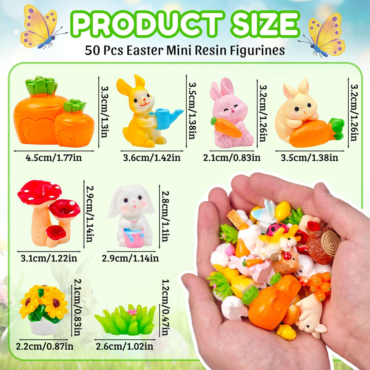 Feivando mini carrots and farm elements brighten garden pots with playful spring detail