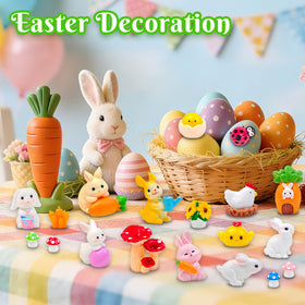 Feivando Easter characters bring joyful color to party tables and home corners