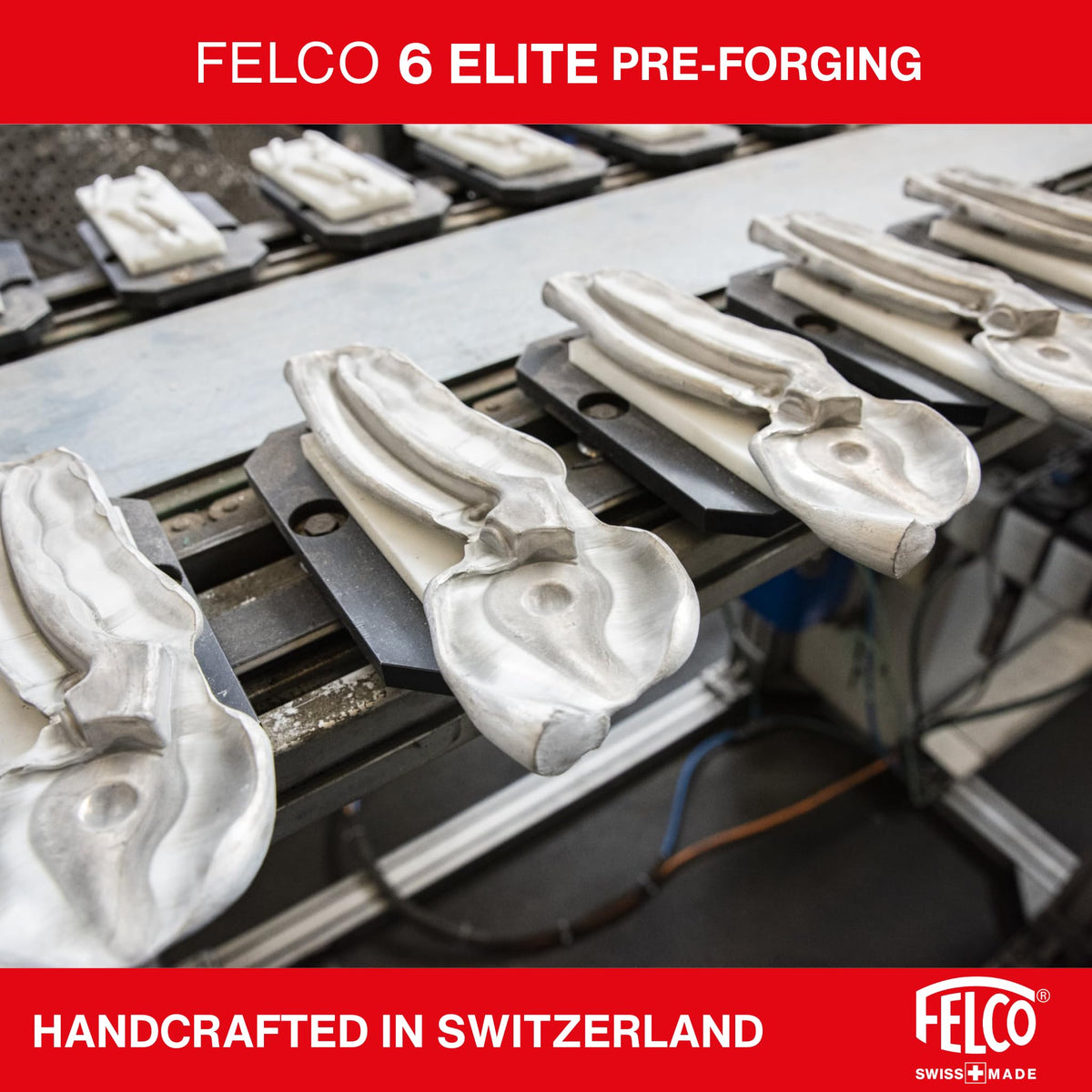 FELCO 6 Elite sustainable manufacturing from green energy and recycled materials.