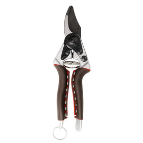 FELCO 6 Elite pruning shears close-up on the bypass blade for clean cuts.