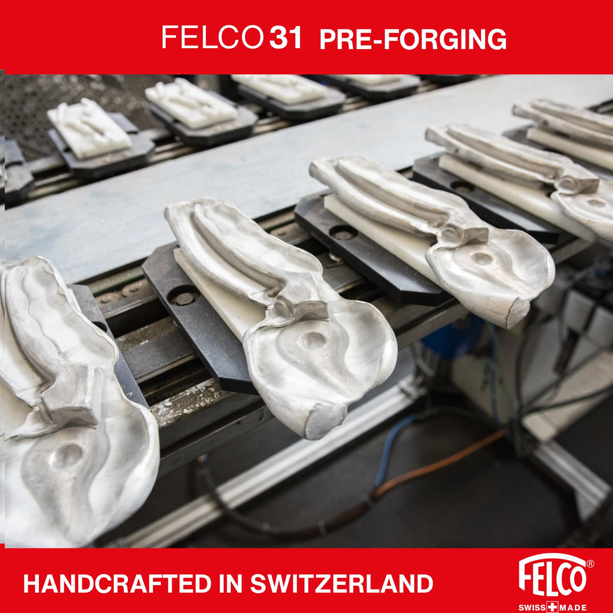 Felco F31 contains replaceable parts for easy maintenance.