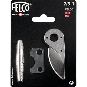 Felco hand pruner replacement blade 7/3 ensures crisp cuts for healthy pruning.