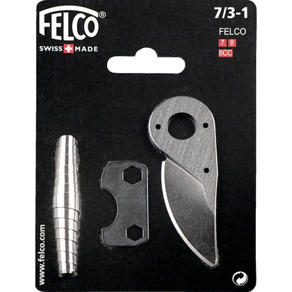 Felco hand pruner replacement blade 7/3 ensures crisp cuts for healthy pruning.