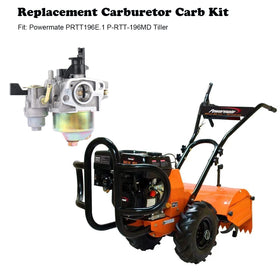 FELHOOD carburetor kit packaging for PRTT196MD, ready to replace worn parts.