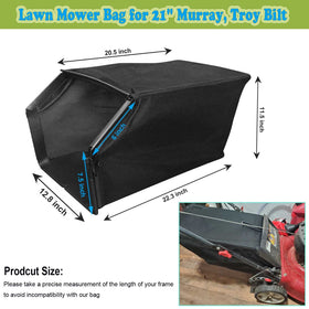Durable FELHOOD mower bag material built for regular use.