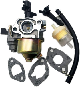FELHOOD Powermate tiller carburetor kit installed on engine, direct fit.